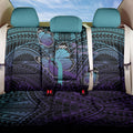 New Zealand Suicide Prevention Month Back Car Seat Cover Maori Mauri Tu Mauri Ora Polynesian Pattern