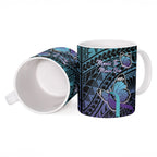 Personalised New Zealand Suicide Prevention Month Ceramic Mug Maori Mauri Tu Mauri Ora Polynesian Pattern