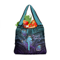 New Zealand Suicide Prevention Month Grocery Bag Maori Mauri Tu Mauri Ora Polynesian Pattern