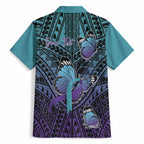 Personalised New Zealand Suicide Prevention Month Hawaiian Shirt Maori Mauri Tu Mauri Ora Polynesian Pattern