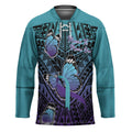 Personalised New Zealand Suicide Prevention Month Hockey Jersey Maori Mauri Tu Mauri Ora Polynesian Pattern