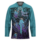 Personalised New Zealand Suicide Prevention Month Hockey Jersey Maori Mauri Tu Mauri Ora Polynesian Pattern