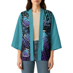 Personalised New Zealand Suicide Prevention Month Kimono Maori Mauri Tu Mauri Ora Polynesian Pattern