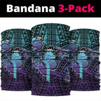 New Zealand Suicide Prevention Month Neck Gaiter Maori Mauri Tu Mauri Ora Polynesian Pattern