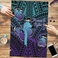 New Zealand Suicide Prevention Month Puzzle Maori Mauri Tu Mauri Ora Polynesian Pattern