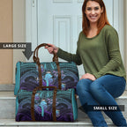 New Zealand Suicide Prevention Month Travel Bag Maori Mauri Tu Mauri Ora Polynesian Pattern