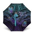 New Zealand Suicide Prevention Month Umbrella Maori Mauri Tu Mauri Ora Polynesian Pattern