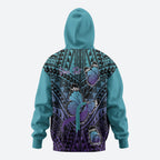 Personalised New Zealand Suicide Prevention Month Zip Hoodie Maori Mauri Tu Mauri Ora Polynesian Pattern