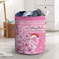 Australia Breast Cancer Awareness Month Laundry Basket Thinking Pink This Christmas