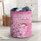 Australia Breast Cancer Awareness Month Laundry Basket Thinking Pink This Christmas