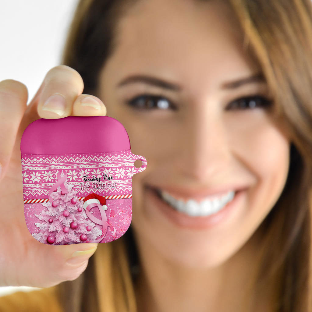 Australia Breast Cancer Awareness Month AirPods Case Thinking Pink This Christmas