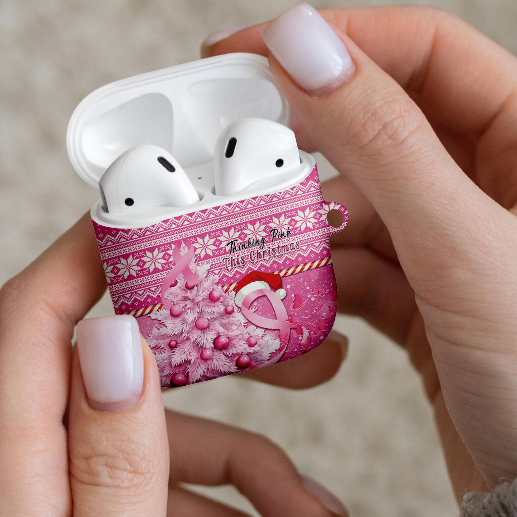 Australia Breast Cancer Awareness Month AirPods Case Thinking Pink This Christmas
