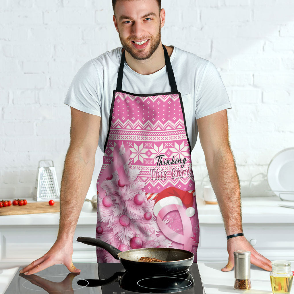 Australia Breast Cancer Awareness Month Apron Thinking Pink This Christmas
