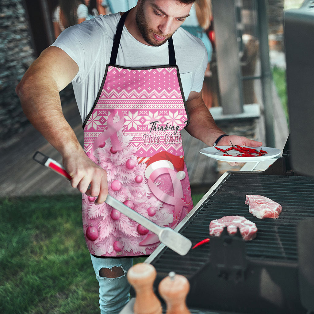 Australia Breast Cancer Awareness Month Apron Thinking Pink This Christmas