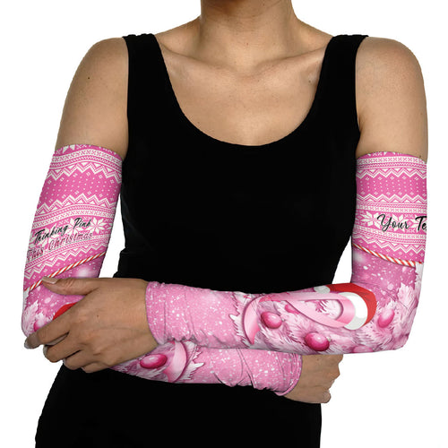 Personalised Australia Breast Cancer Awareness Month Arm Sleeves Thinking Pink This Christmas