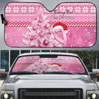 Australia Breast Cancer Awareness Month Auto Sun Shade Thinking Pink This Christmas