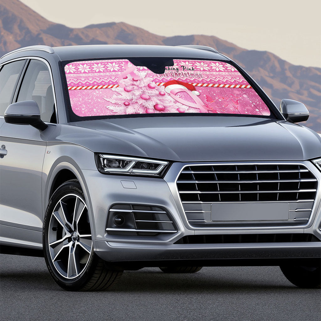 Australia Breast Cancer Awareness Month Auto Sun Shade Thinking Pink This Christmas