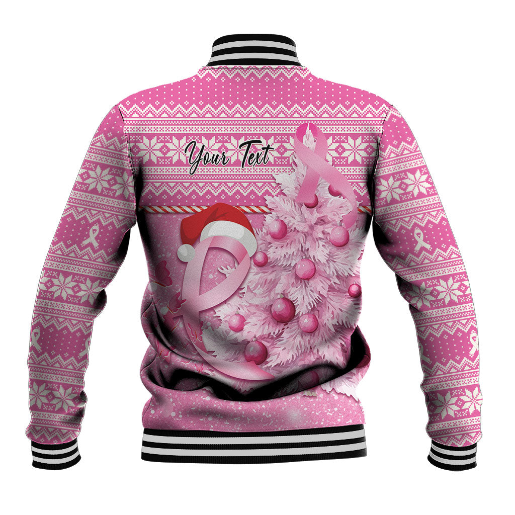 Personalised Australia Breast Cancer Awareness Month Baseball Jacket Thinking Pink This Christmas
