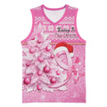 Personalised Australia Breast Cancer Awareness Month Basketball Jersey Thinking Pink This Christmas