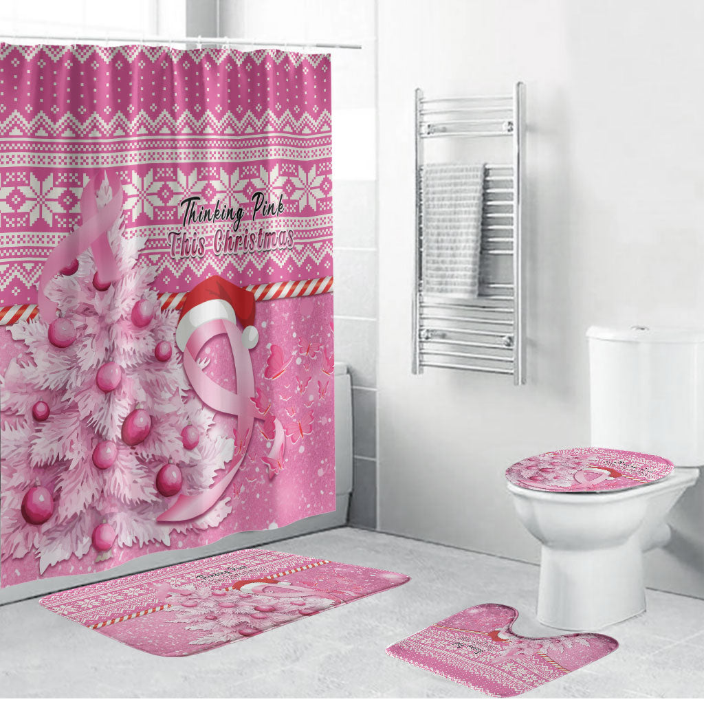 Australia Breast Cancer Awareness Month Bathroom Set Thinking Pink This Christmas
