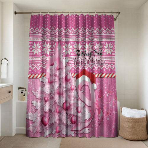 Australia Breast Cancer Awareness Month Bathroom Set Thinking Pink This Christmas