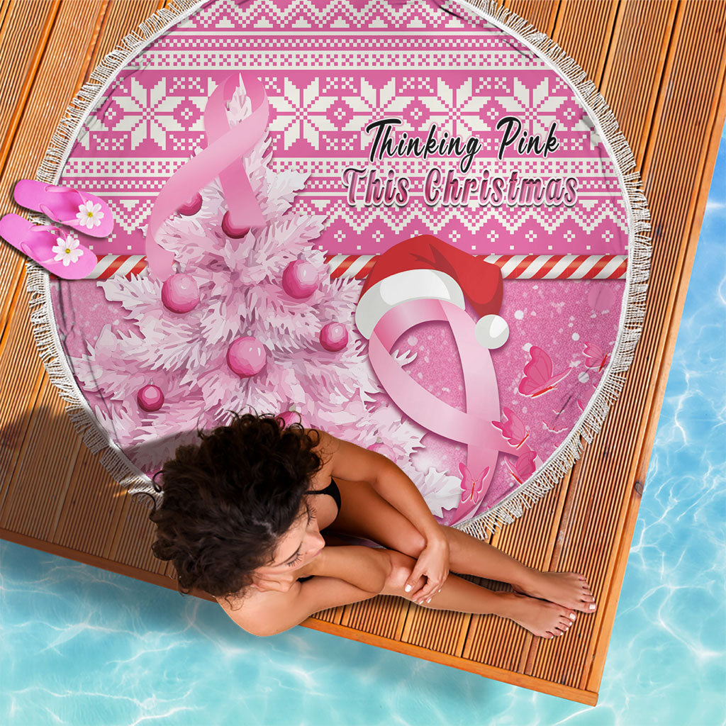 Australia Breast Cancer Awareness Month Beach Blanket Thinking Pink This Christmas