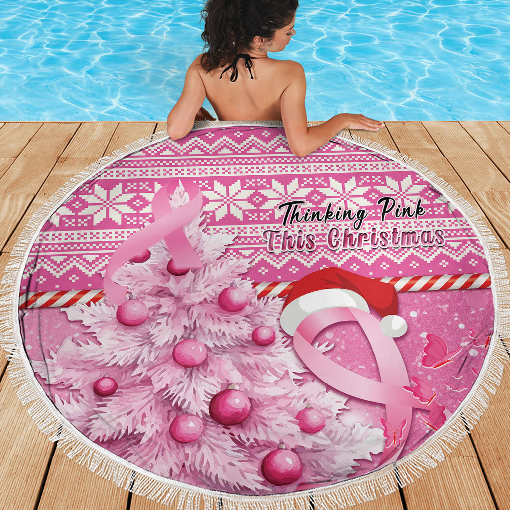 Australia Breast Cancer Awareness Month Beach Blanket Thinking Pink This Christmas