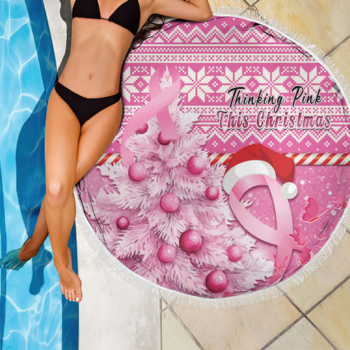 Australia Breast Cancer Awareness Month Beach Blanket Thinking Pink This Christmas