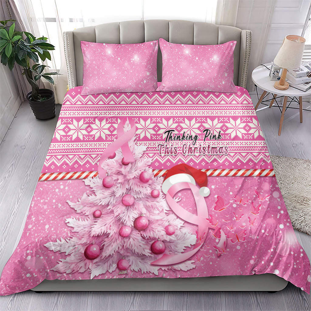 Australia Breast Cancer Awareness Month Bedding Set Thinking Pink This Christmas