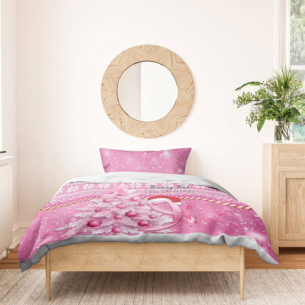 Australia Breast Cancer Awareness Month Bedding Set Thinking Pink This Christmas
