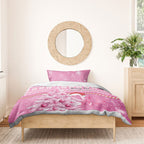 Australia Breast Cancer Awareness Month Bedding Set Thinking Pink This Christmas