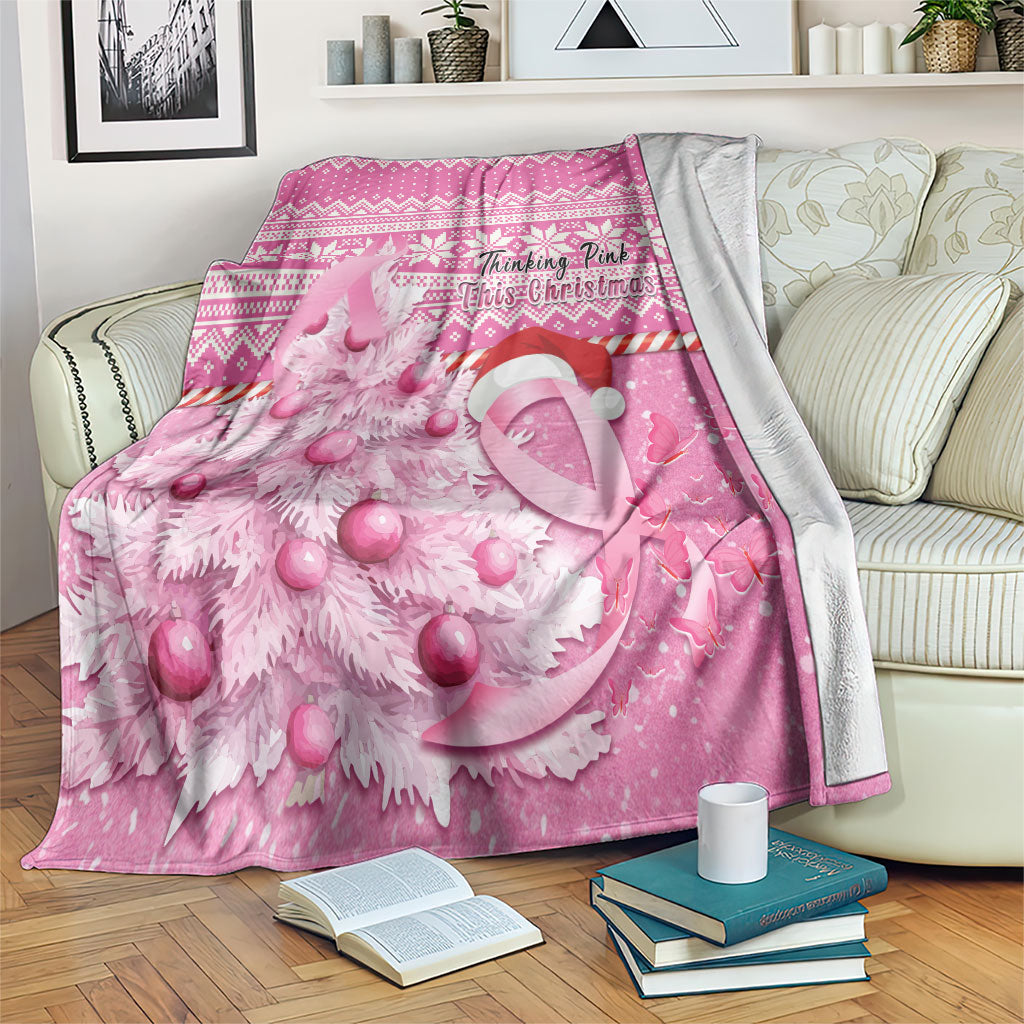 Australia Breast Cancer Awareness Month Blanket Thinking Pink This Christmas