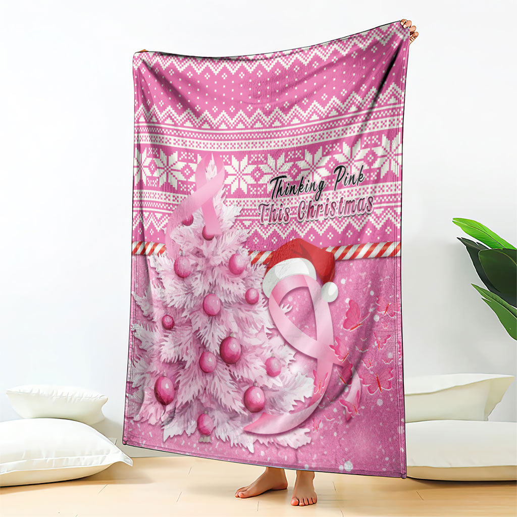 Australia Breast Cancer Awareness Month Blanket Thinking Pink This Christmas