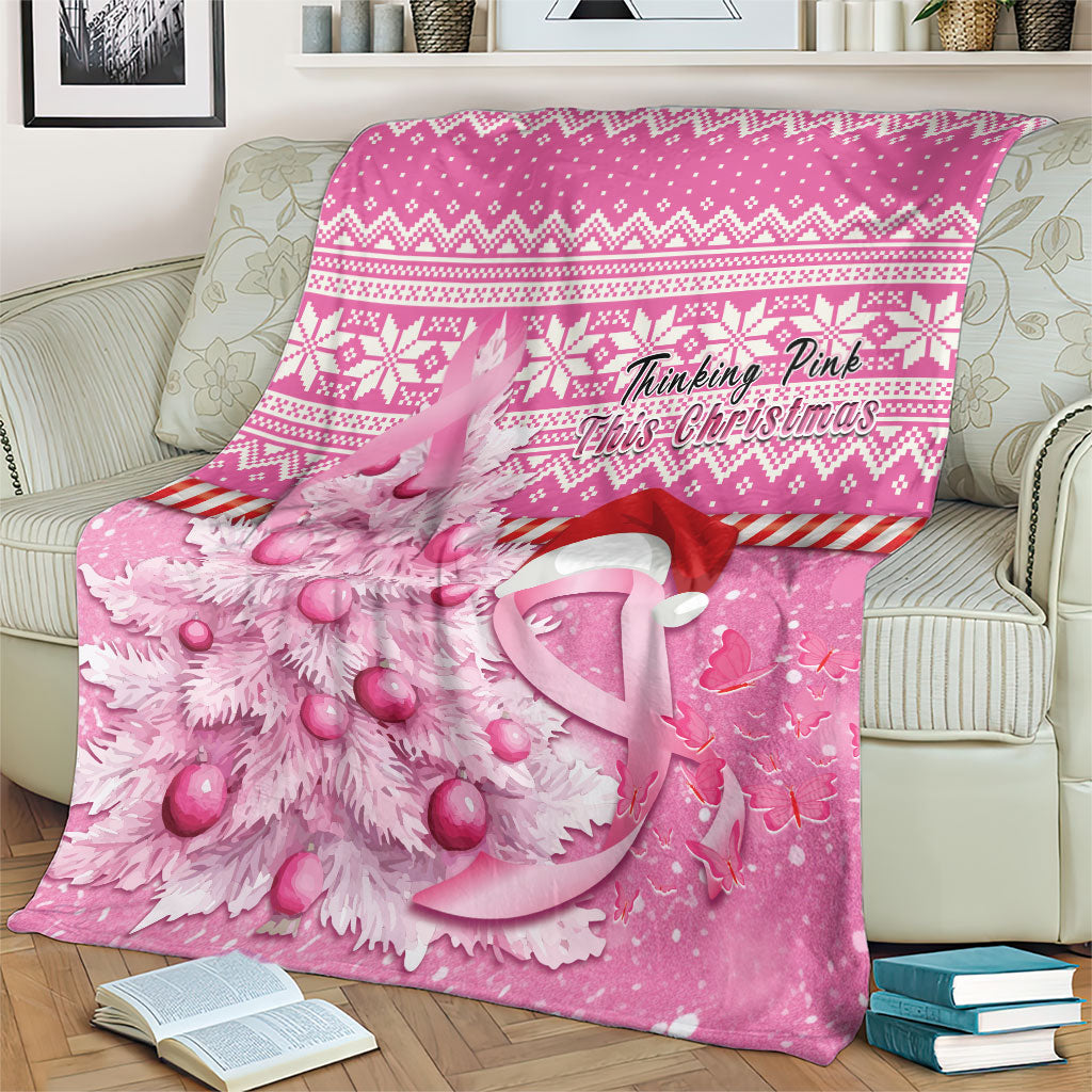 Australia Breast Cancer Awareness Month Blanket Thinking Pink This Christmas