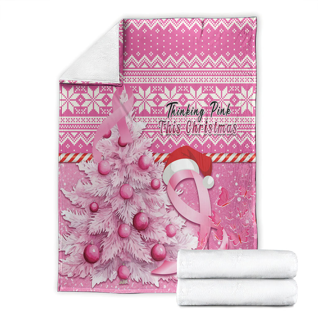 Australia Breast Cancer Awareness Month Blanket Thinking Pink This Christmas