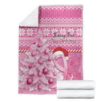 Australia Breast Cancer Awareness Month Blanket Thinking Pink This Christmas
