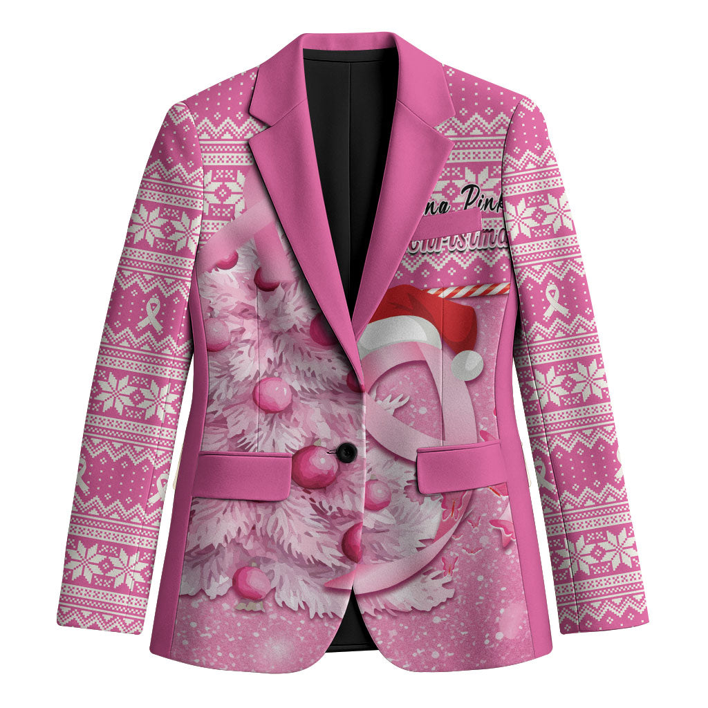 Personalised Australia Breast Cancer Awareness Month Blazer Thinking Pink This Christmas