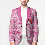 Personalised Australia Breast Cancer Awareness Month Blazer Thinking Pink This Christmas