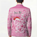 Personalised Australia Breast Cancer Awareness Month Blazer Thinking Pink This Christmas