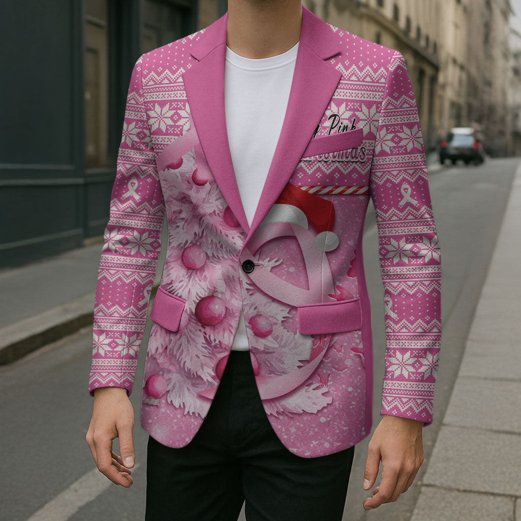 Personalised Australia Breast Cancer Awareness Month Blazer Thinking Pink This Christmas