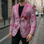 Personalised Australia Breast Cancer Awareness Month Blazer Thinking Pink This Christmas