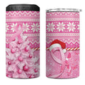 Australia Breast Cancer Awareness Month 4 in 1 Can Cooler Tumbler Thinking Pink This Christmas