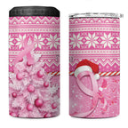 Australia Breast Cancer Awareness Month 4 in 1 Can Cooler Tumbler Thinking Pink This Christmas