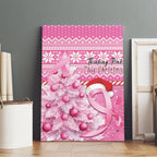 Australia Breast Cancer Awareness Month Canvas Wall Art Thinking Pink This Christmas