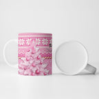 Australia Breast Cancer Awareness Month Ceramic Mug Thinking Pink This Christmas