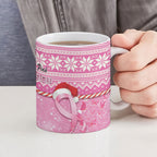 Australia Breast Cancer Awareness Month Ceramic Mug Thinking Pink This Christmas