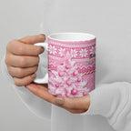 Australia Breast Cancer Awareness Month Ceramic Mug Thinking Pink This Christmas