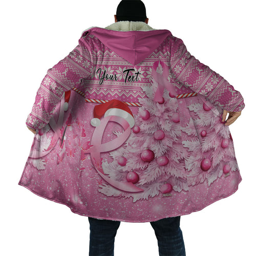 Personalised Australia Breast Cancer Awareness Month Cloak Thinking Pink This Christmas