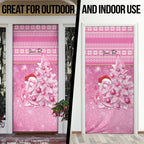Personalised Australia Breast Cancer Awareness Month Door Cover Thinking Pink This Christmas