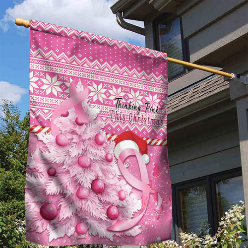 Australia Breast Cancer Awareness Month Garden Flag Thinking Pink This Christmas